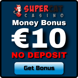 Super Cat Money Casino Bonus is on photo.