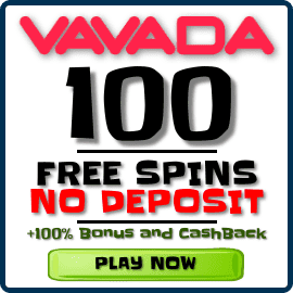 Vavada Casino 100 Free Spins No Deposit Bonus for BalticBet.net is on photo.