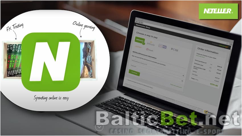 Neteller oferuje możliwość przelewania pieniędzy bukmacherom i kasynom online