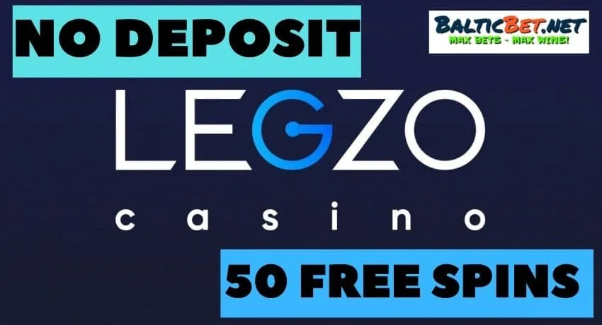 Nhận 50 vòng quay miễn phí Không cần đặt cọc tại sòng bạc Legzo khi sử dụng mã thưởng PLAYBEST trên bức tranh.